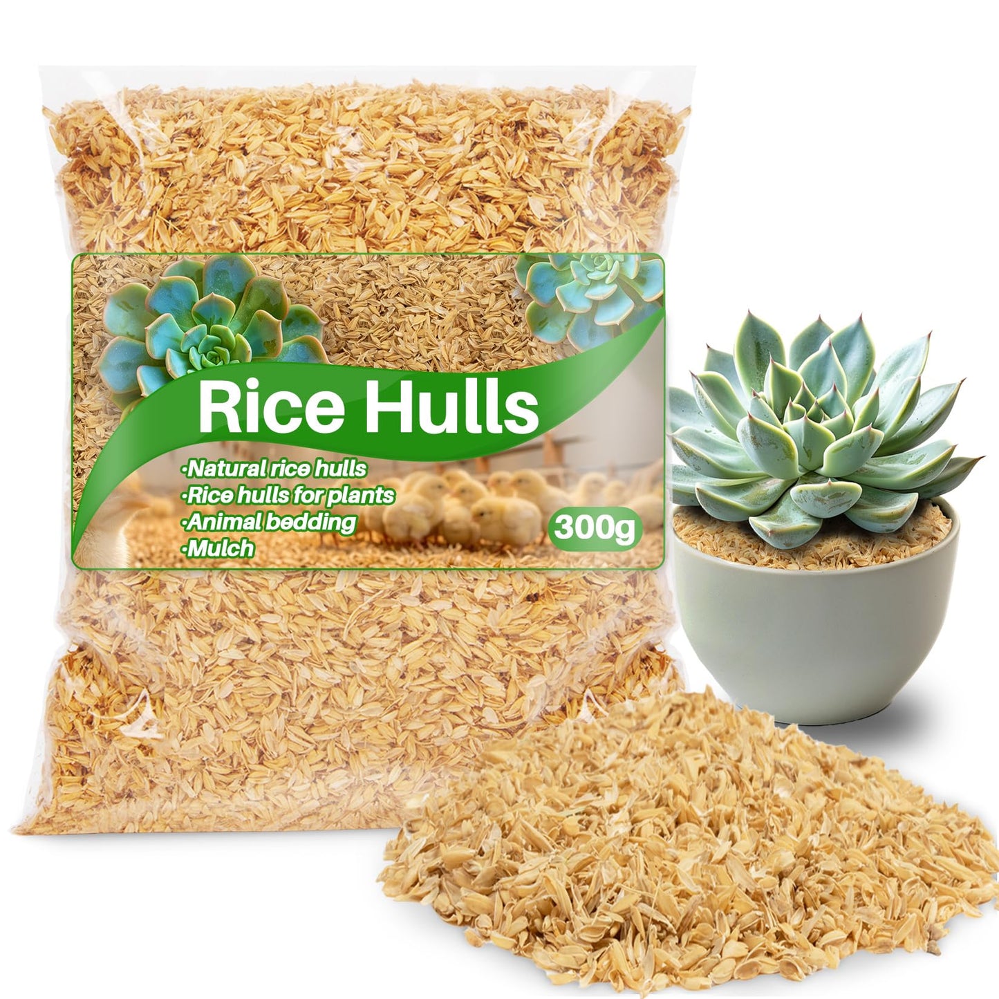 Buy Rice husk For plants , Rice Hulls For Plants | best Growing Aeration For Mini Plants