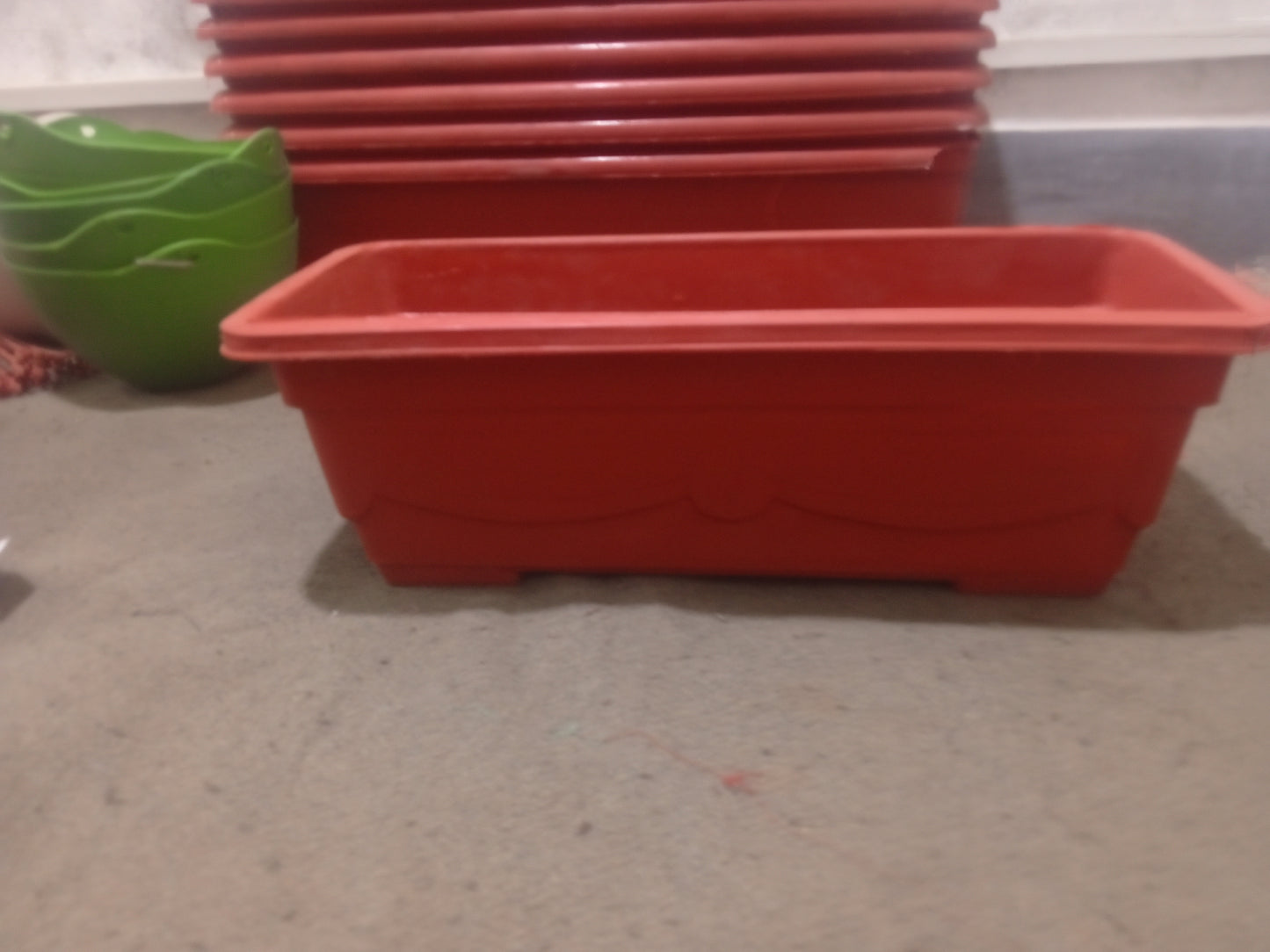 New Kiyari Planter For Rectangle Kiyari, Ractangle Plastic Pot For Plants