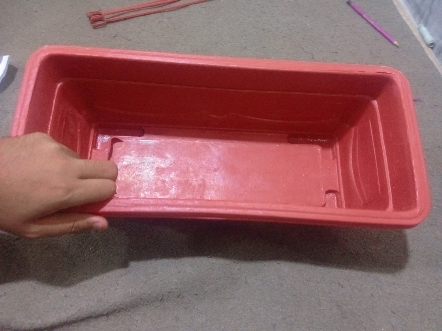 New Kiyari Planter For Rectangle Kiyari, Ractangle Plastic Pot For Plants