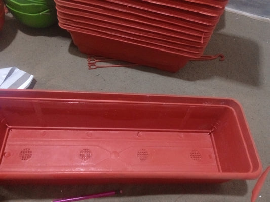 New Kiyari Planter For Rectangle Kiyari, Ractangle Plastic Pot For Plants