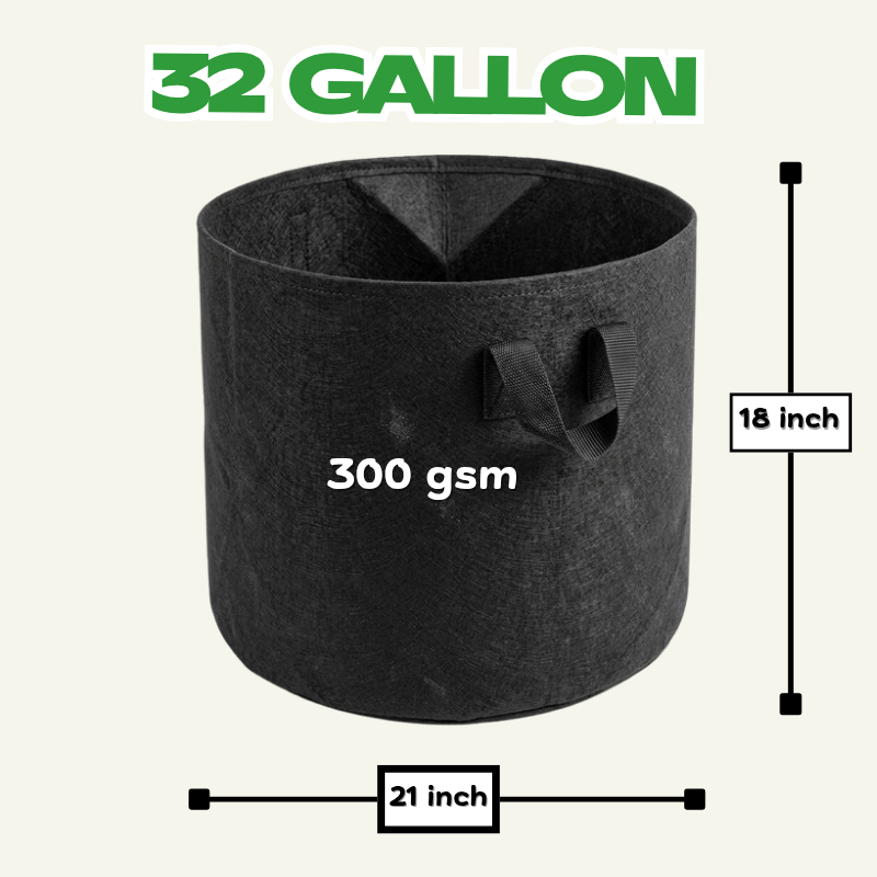 Large Grow Bag 32 Gallon